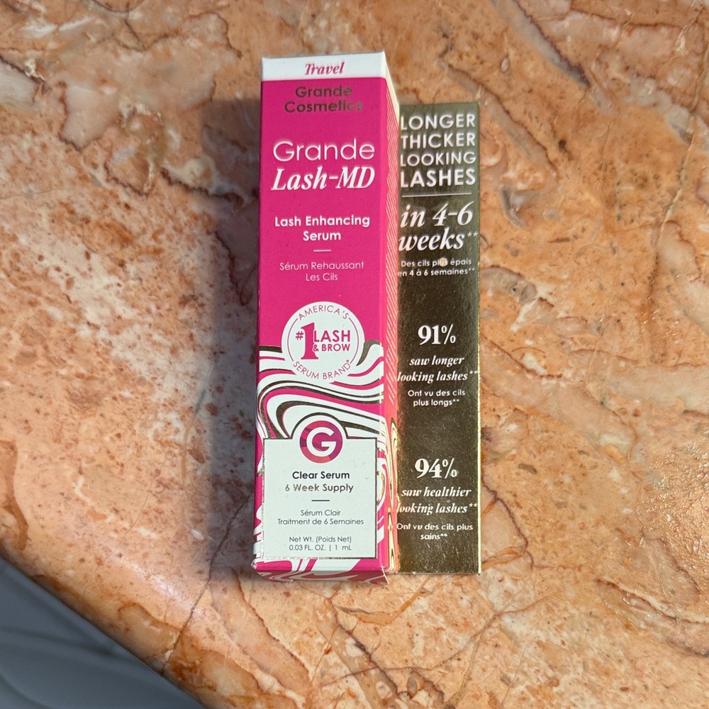 Grande Cosmetics Lash Enhancing Serum - Pink and Gold